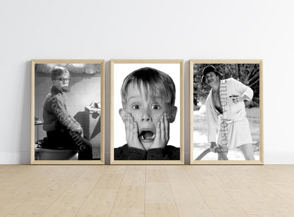 funny bathroom decor christmas wall art toilet humor print restroom decor classic comedy art funny gift for him digital download printable wall art poster, digital download