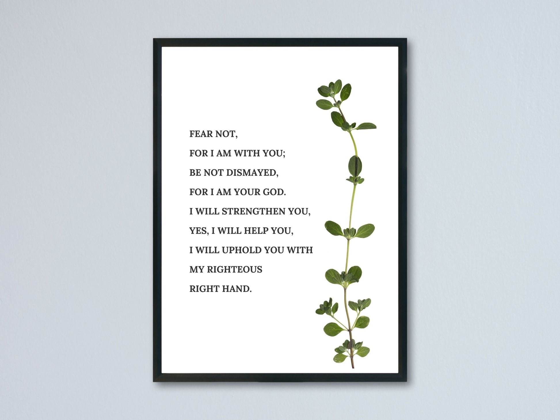 bible verse isaiah 41 10 wall art bible verse print baptism gift scripture wall art isaiah 41 10 digital bible verse art printable printable wall art poster, digital download