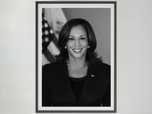 Kamala Harris poster, Vintage Wall Art, Political Poster, Kamala Harris Print, Feminist Poster, Wall Art, Canvas, Kamala Harris Photo
