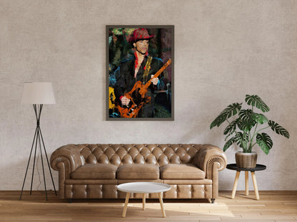 Prince Poster Legendary Music Icon Guitarist Wall Art Digital Download