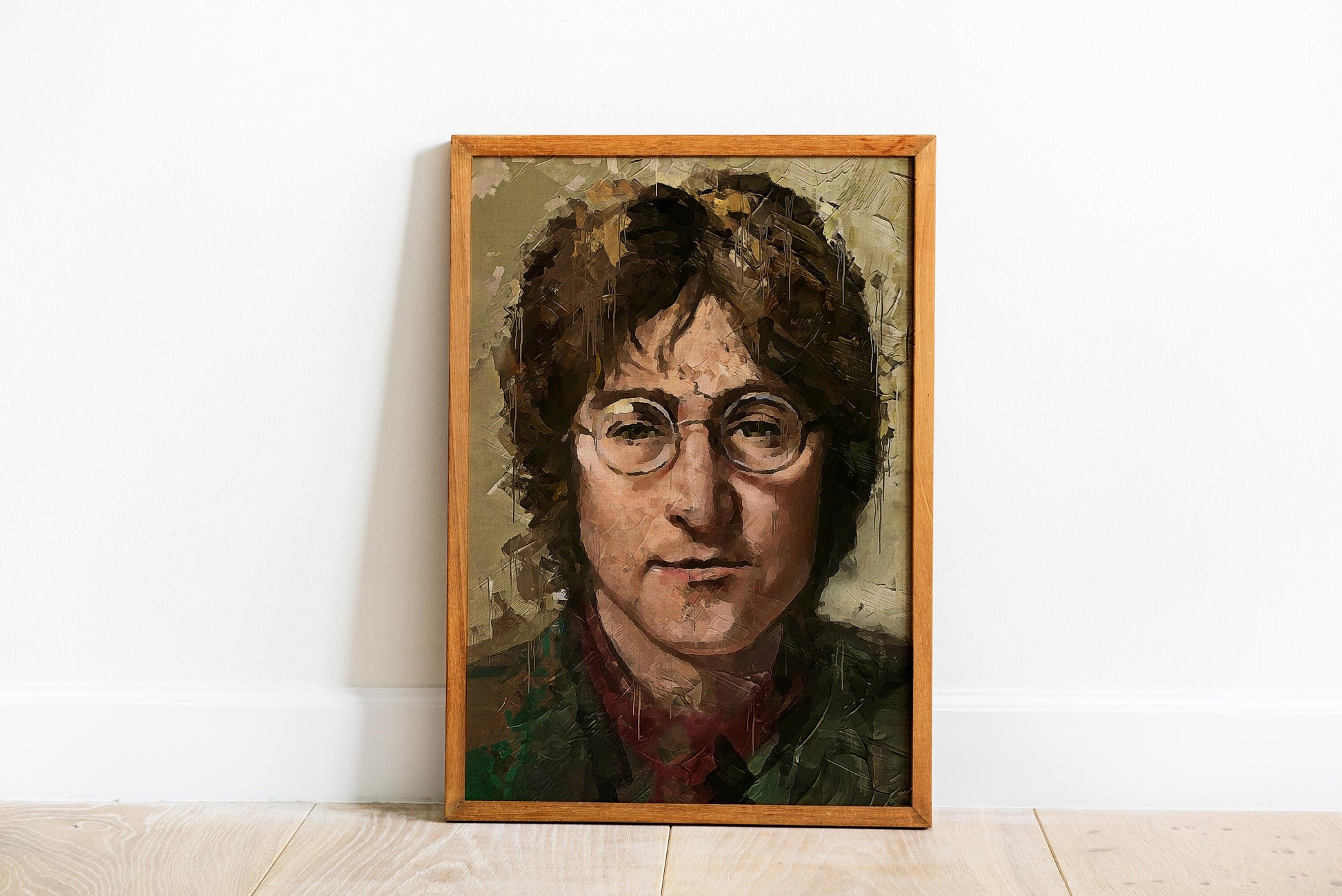 John Lennon Poster Beatles Legend Retro Music Wall Art Digital Download