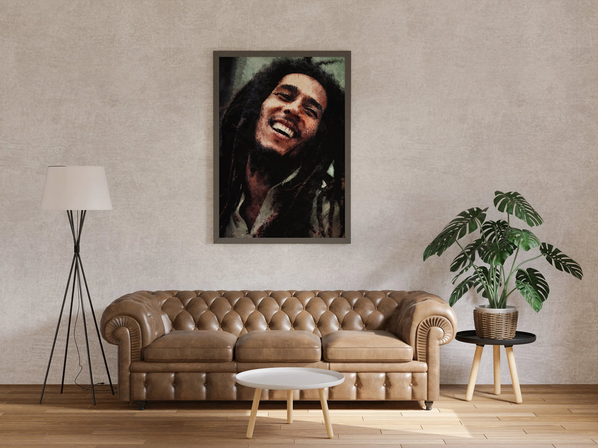 Bob Marley Poster Reggae Legend Iconic Smile Music Wall Art Digital Download