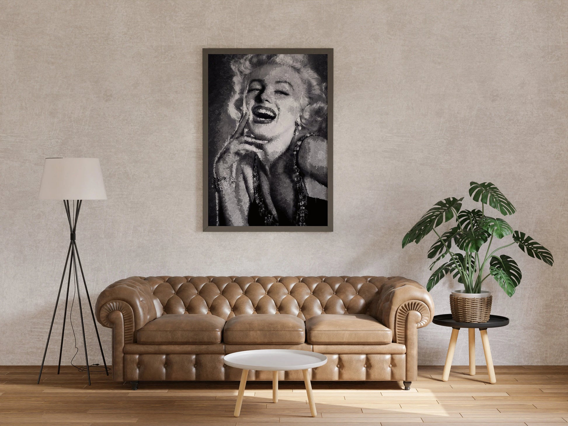 Marilyn Monroe Poster Black And White Vintage Hollywood Wall Art Digital Download