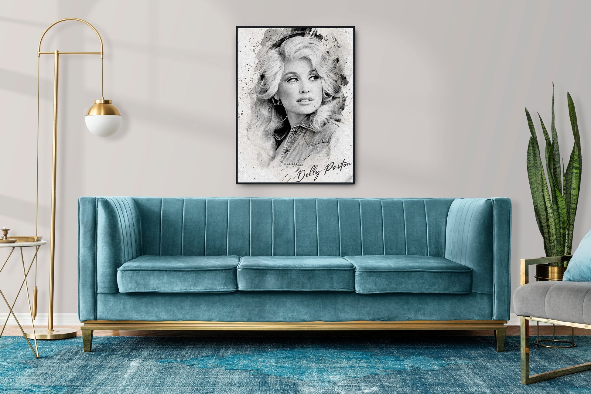 Dolly Parton Poster Vintage Country Music Wall Art Digital Download