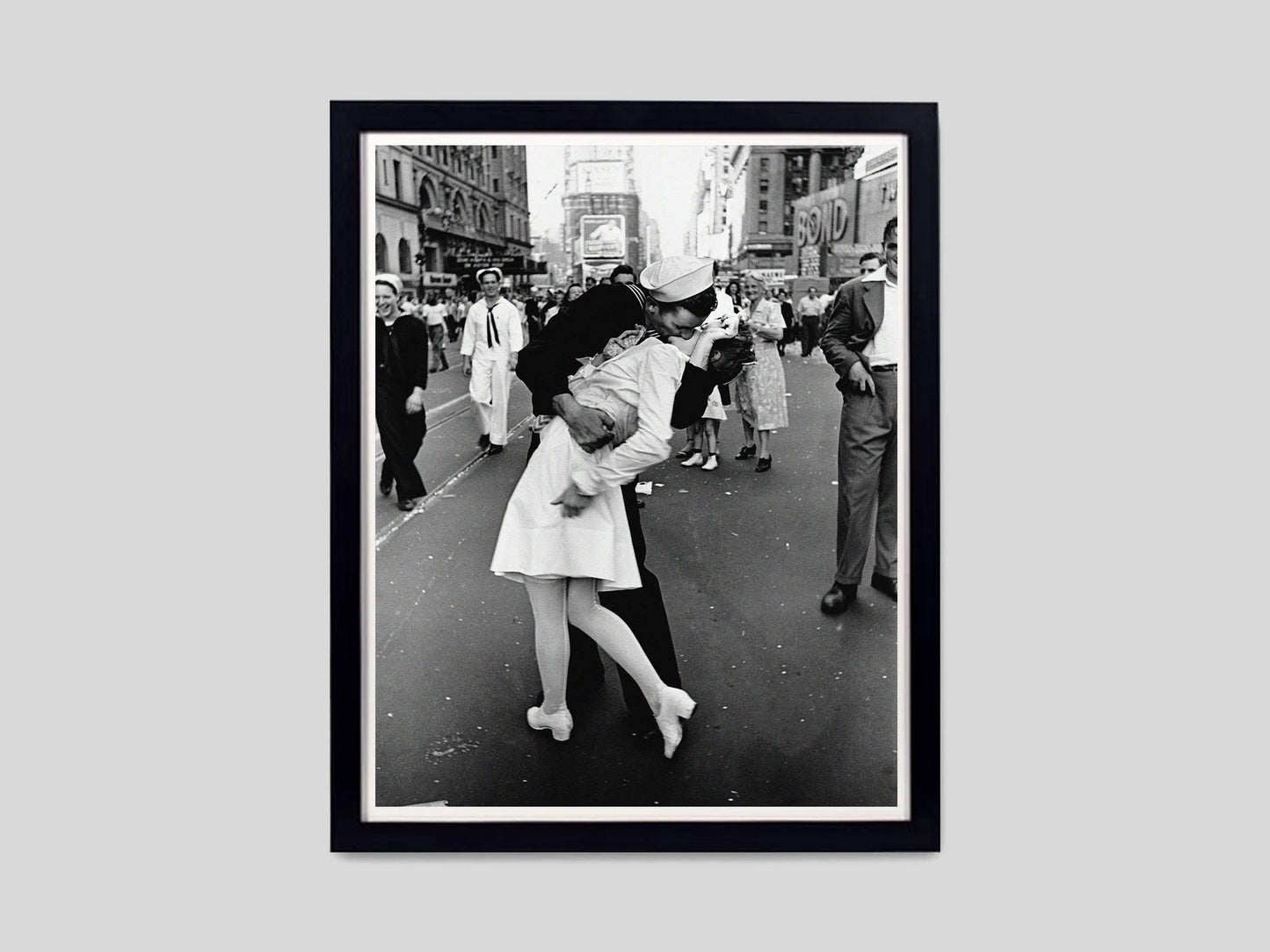 V-J Day Times Square Sailor Nurse Iconic Kiss Photography Digital Download