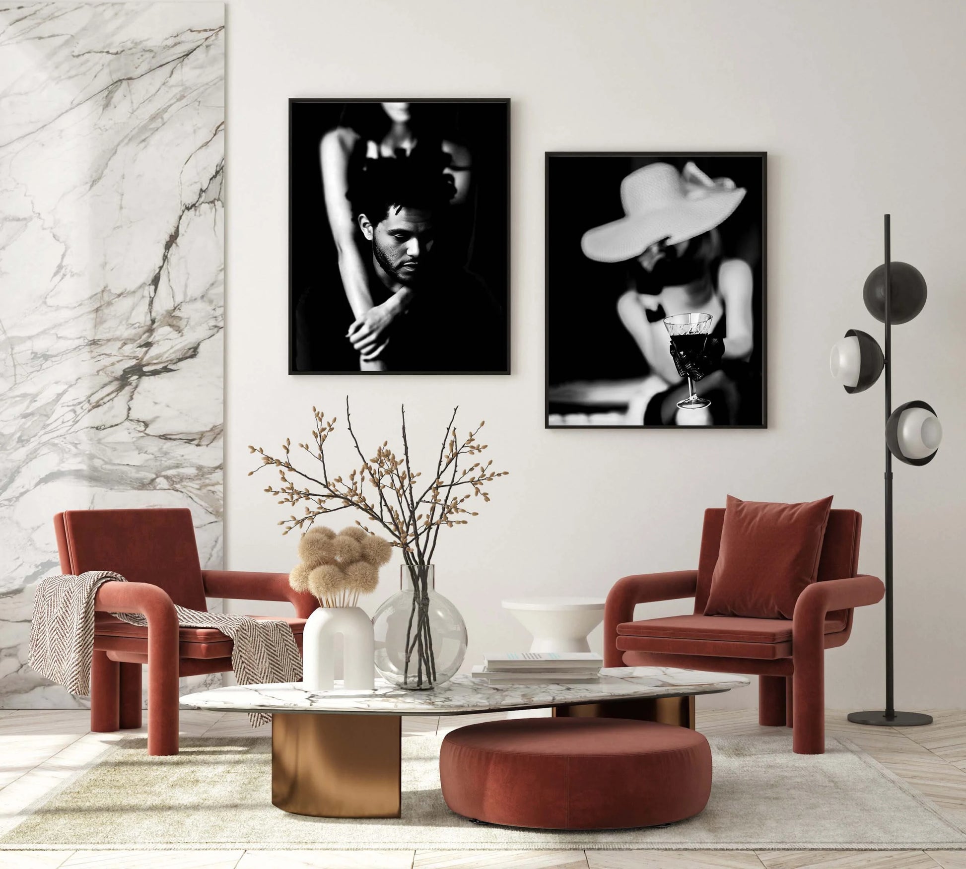 The Weeknd Emotional Black and White Portrait Music Art Digital Download