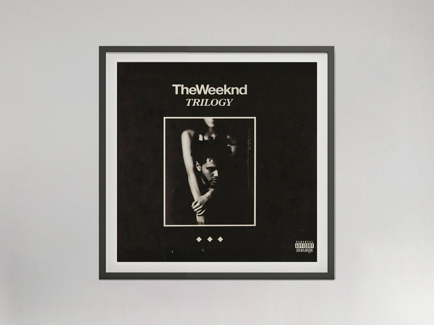 Trilogy The Weeknd Album Cover Poster Music Wall Art Digital Download