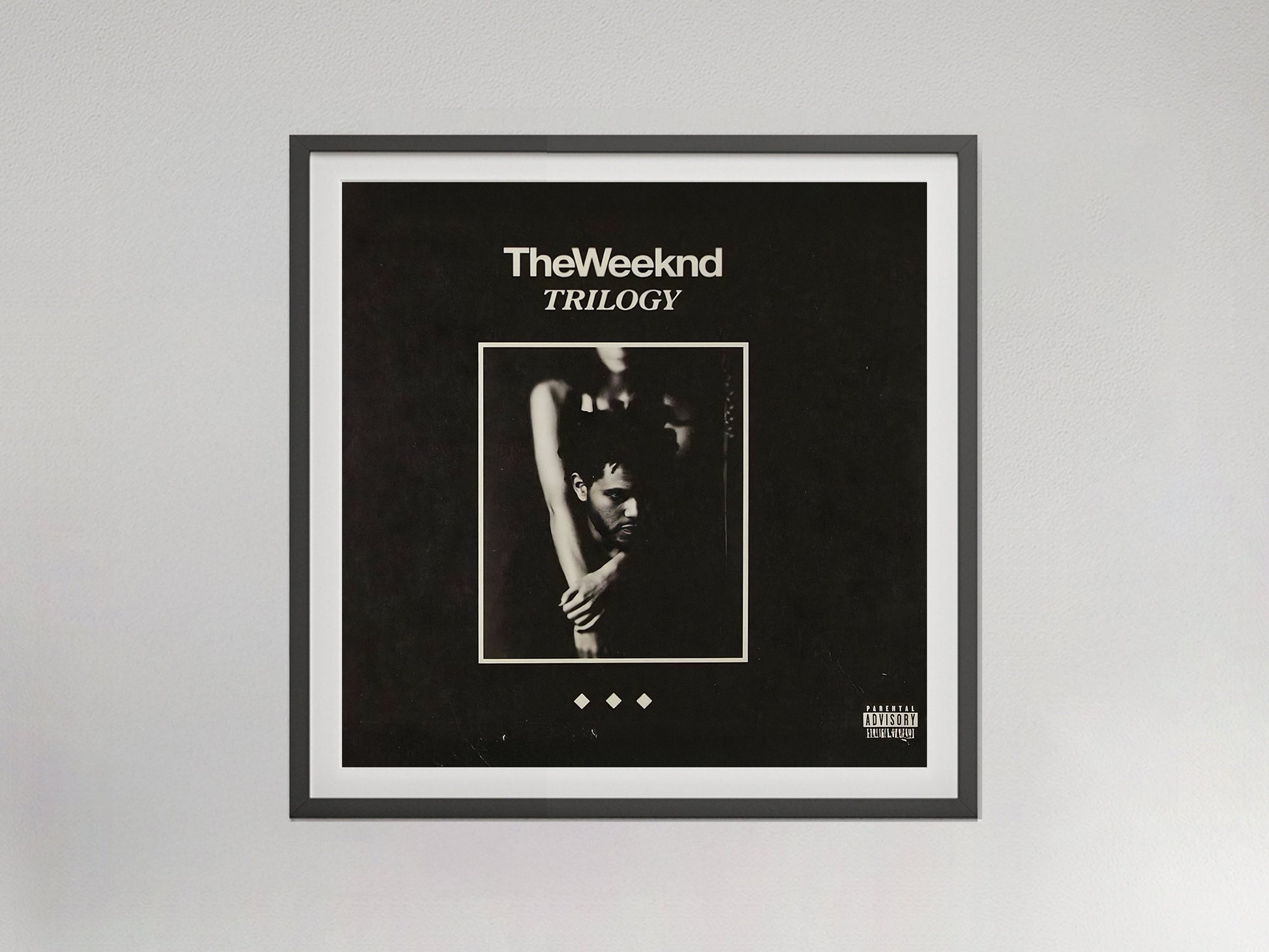 Trilogy The Weeknd Album Cover Poster Music Wall Art Digital Download
