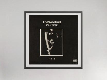 Trilogy The Weeknd Album Cover Poster Music Wall Art Digital Download