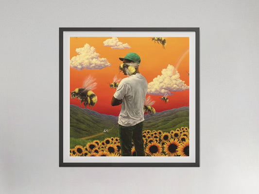 Flowerboy Tyler, The Creator Album Cover Poster Music Wall Art Digital Download