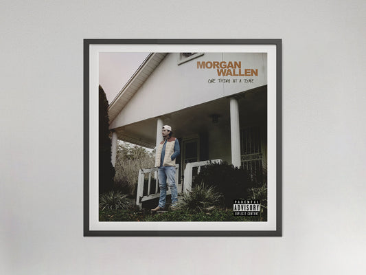 Morgan Wallen One Thing at a Time Album Cover Poster Music Wall Art Digital Download