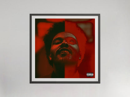 The Weeknd After Hours Album Cover Poster Music Wall Art Digital Download
