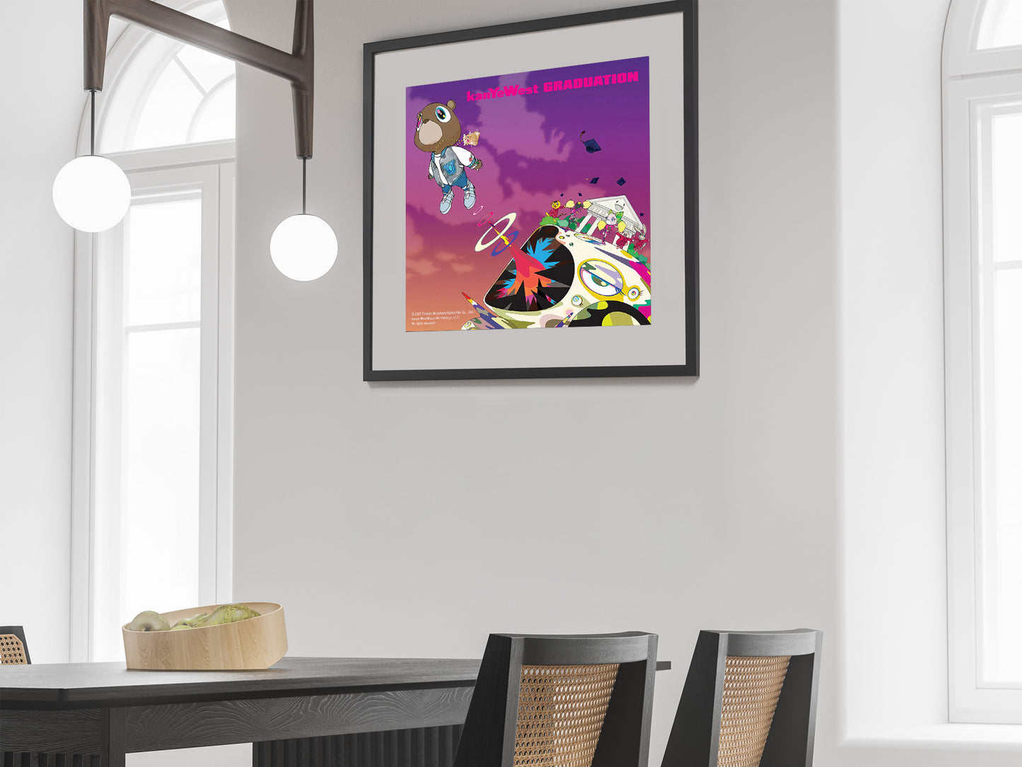 Graduation Kanye West Album Cover Poster Music Wall Art Digital Download