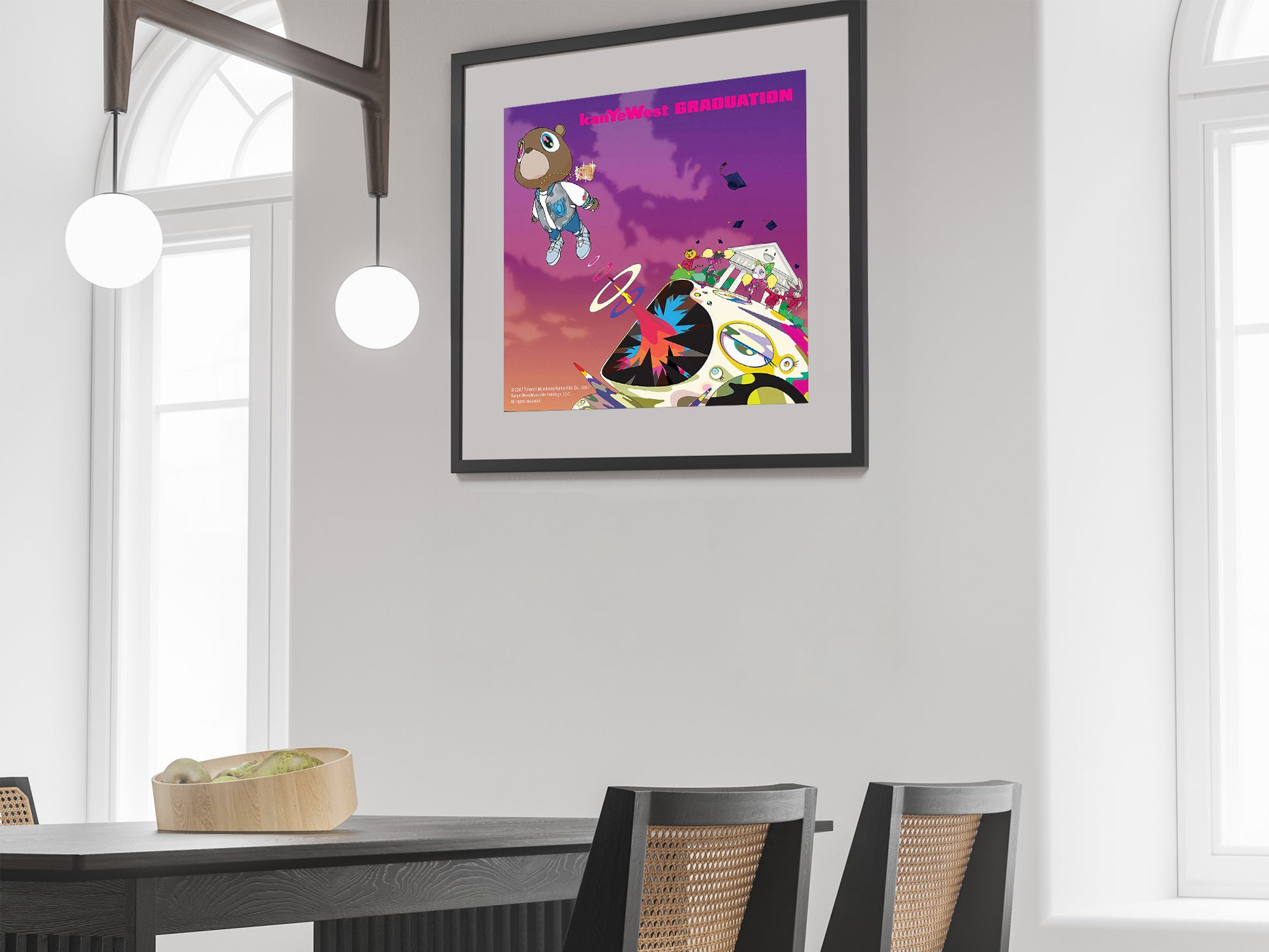 Graduation Kanye West Album Cover Poster Music Wall Art Digital Download