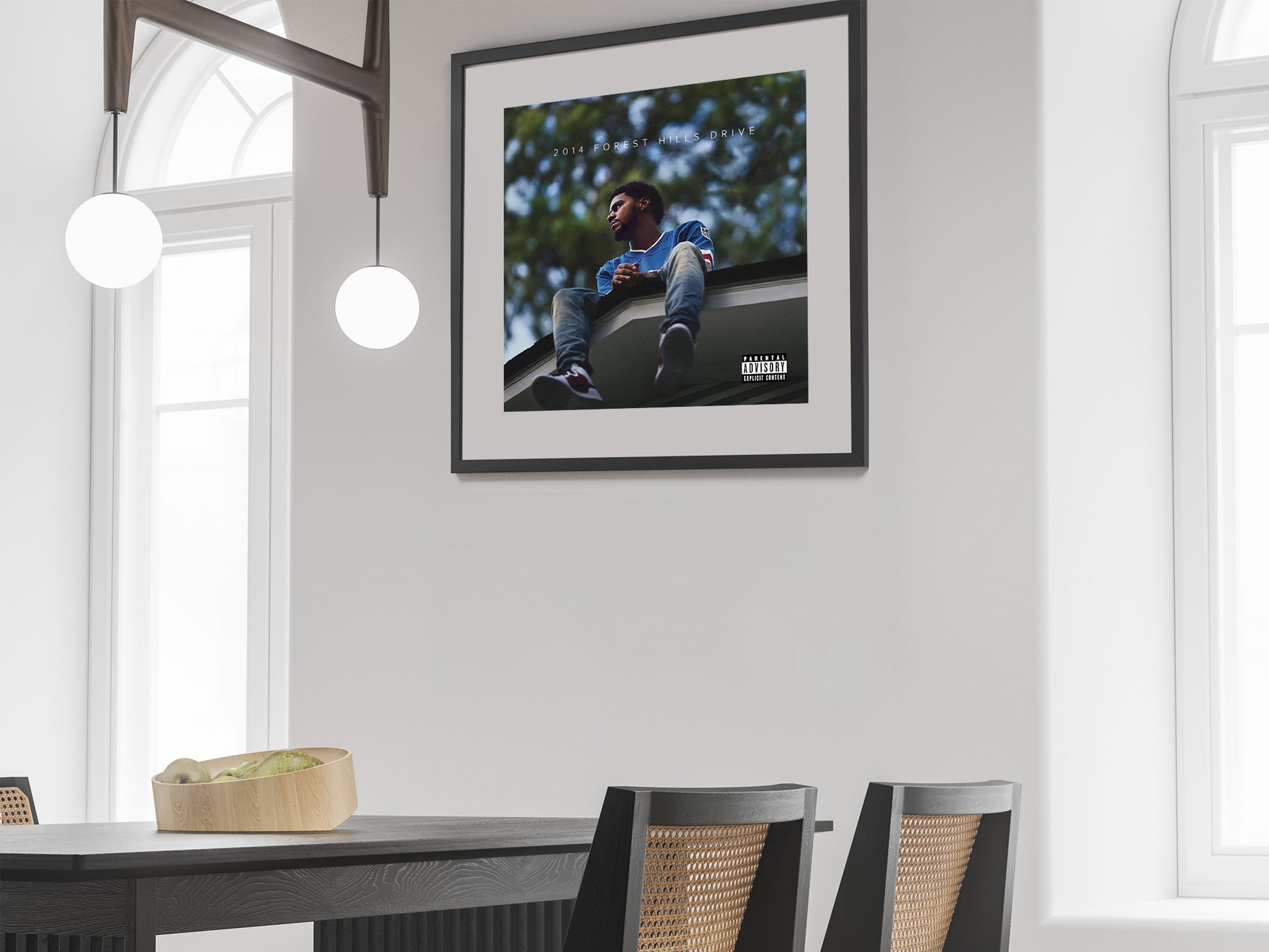 J. Cole Forest Hills Drive Album Cover Poster Music Wall Art Digital Download